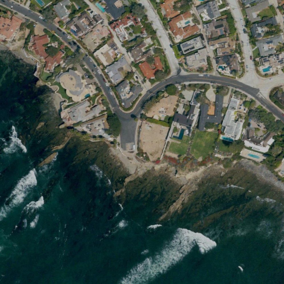 Aerial map of Bird Rock Cove