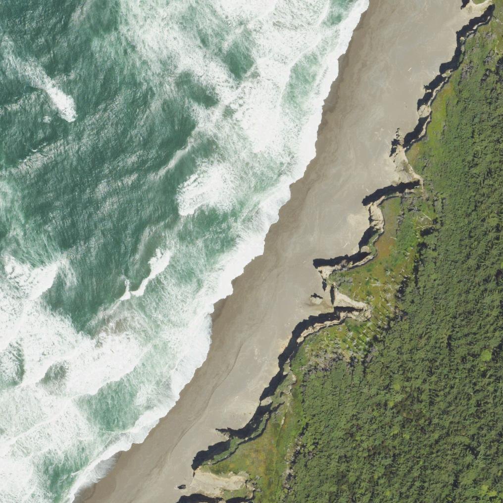 Aerial map of Blacklock Cliffs