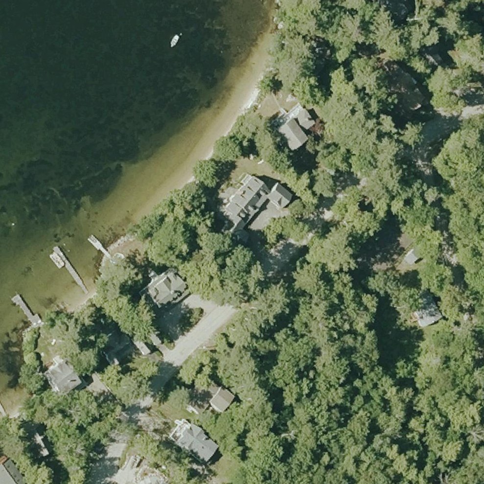 Aerial map of Blodgett Landing Coast