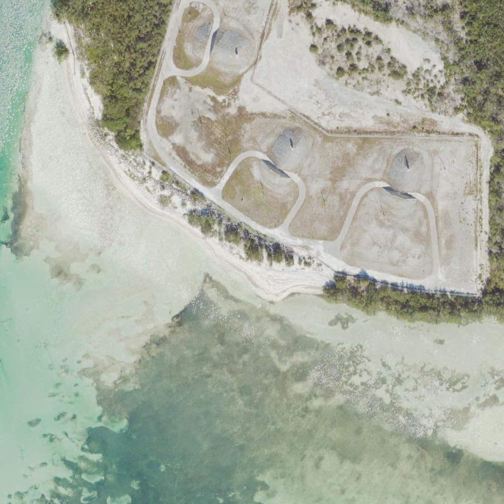 Aerial map of Boca Chica Beach