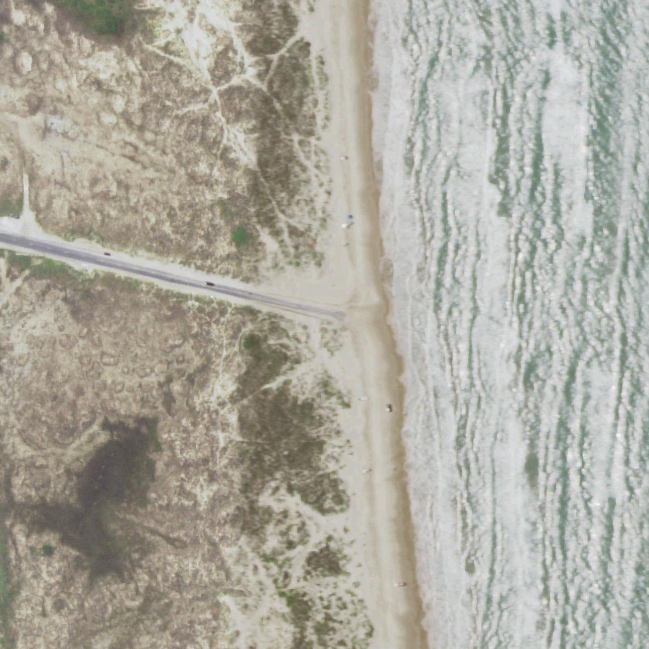Aerial map of Boca Chica Beach
