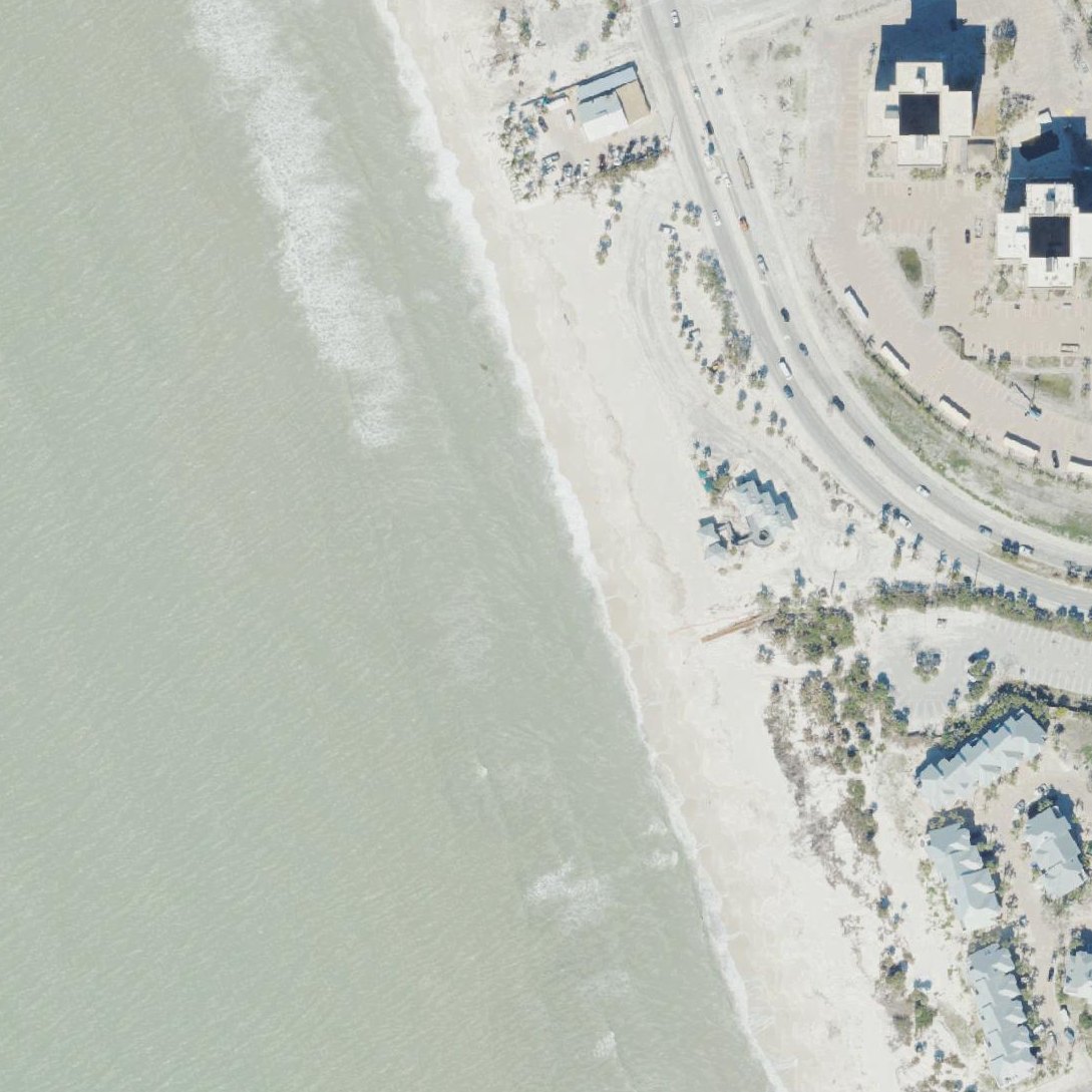 Aerial map of Bonita Beach Park