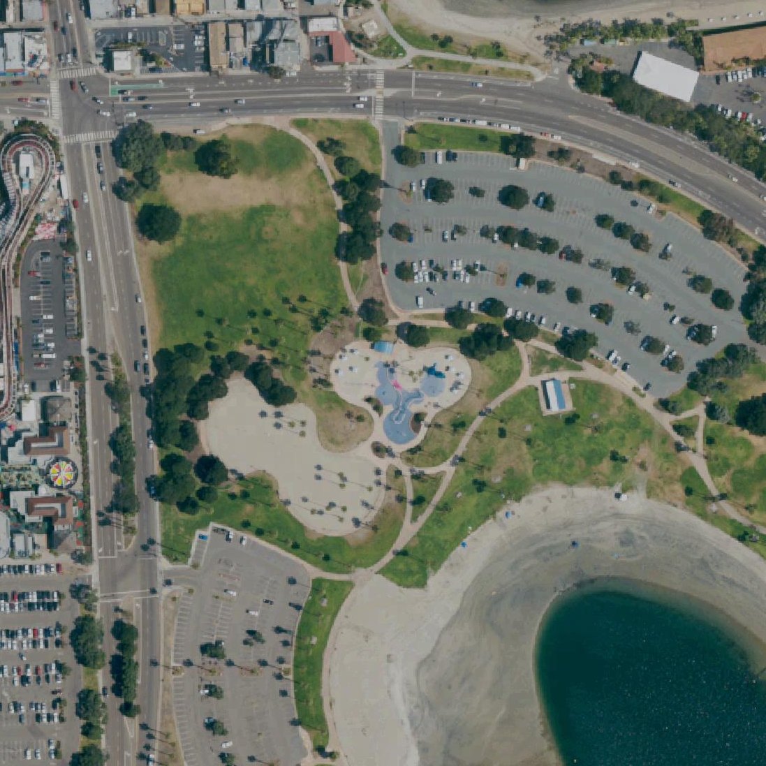 Aerial map of Bonita Cove