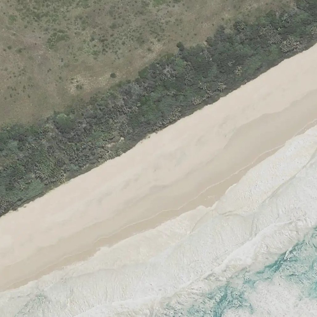Aerial map of Bosbokstrand