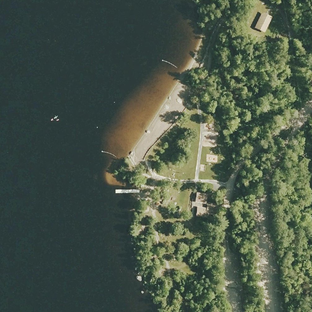 Aerial map of Boulder Beach State Park