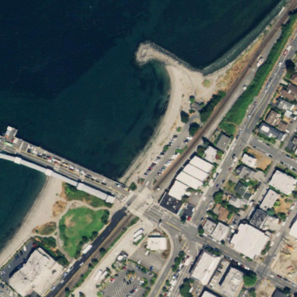Aerial map of Brackett's Landing
