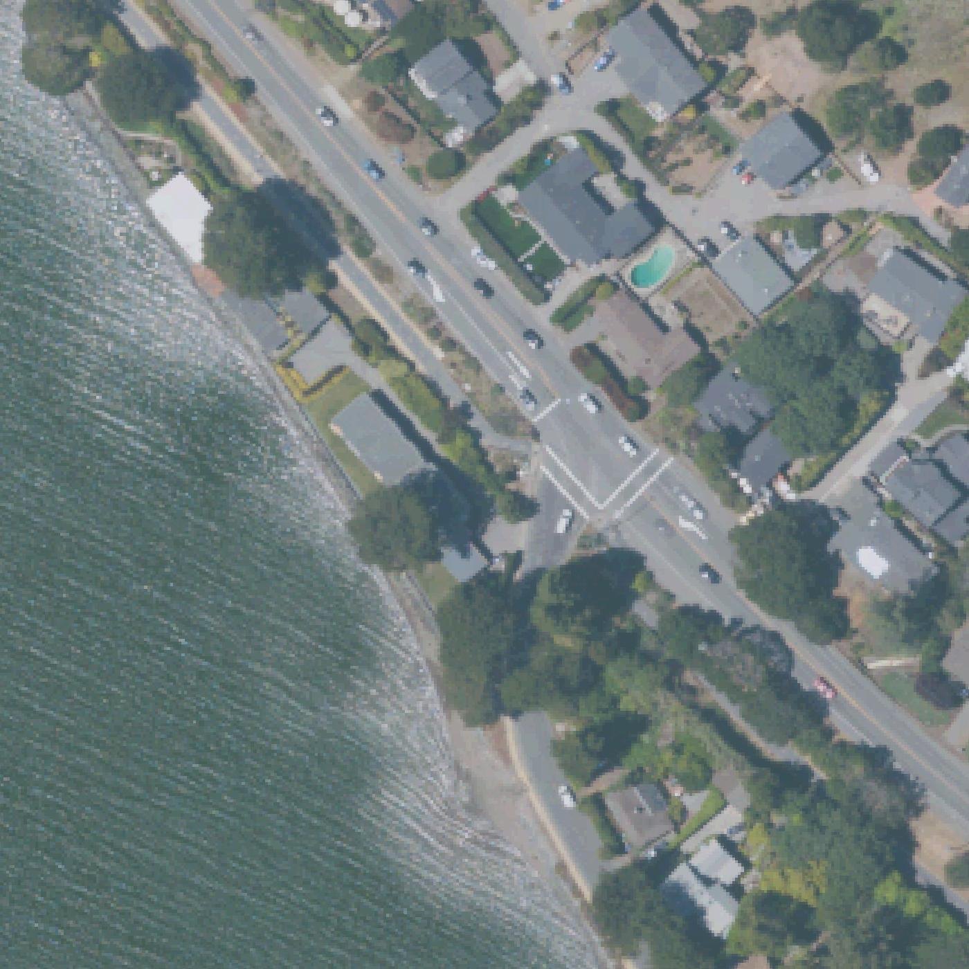 Aerial map of Bramble Beach