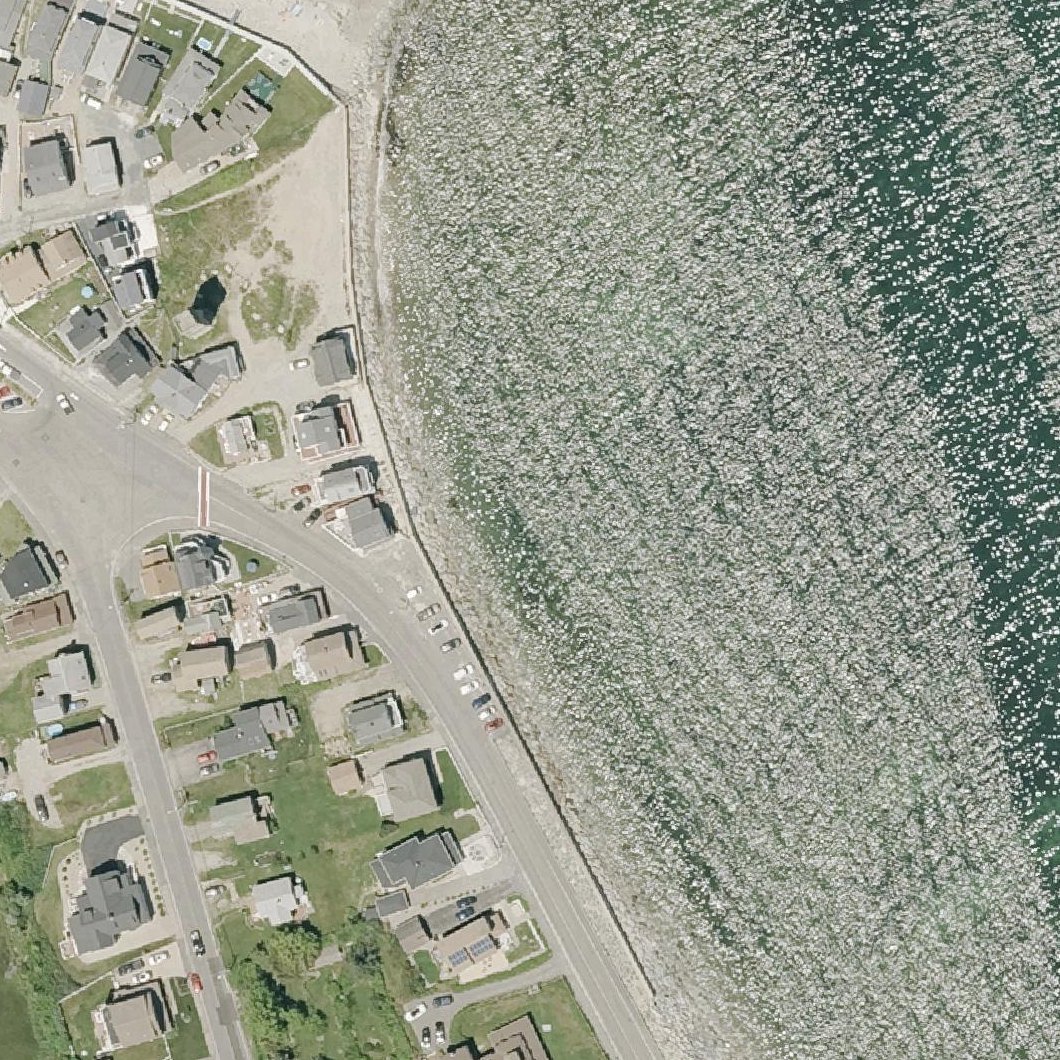 Aerial map of Brant Rock Beach