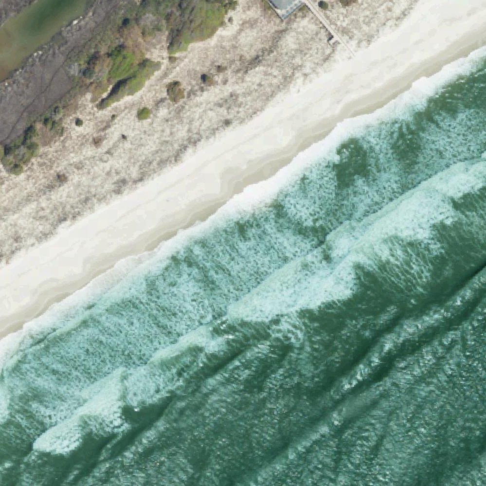 Aerial map of Briarcliffe Beach