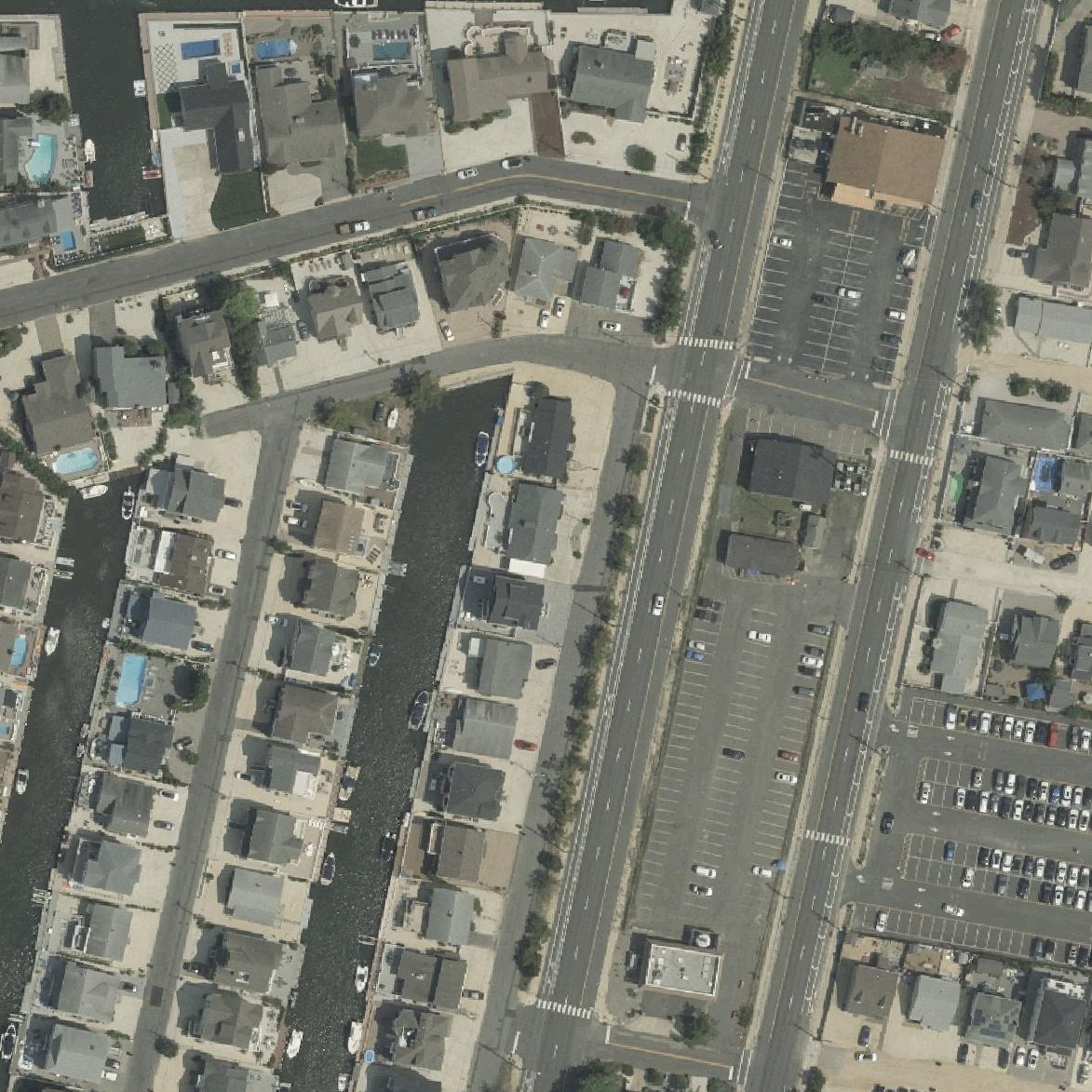 Aerial map of Brick Beach One