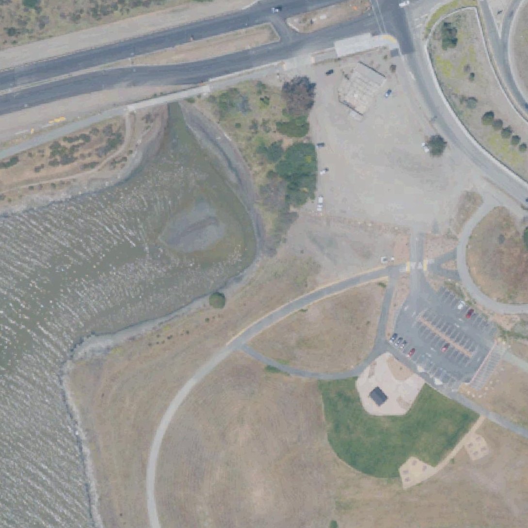 Aerial map of Brickyard Cove