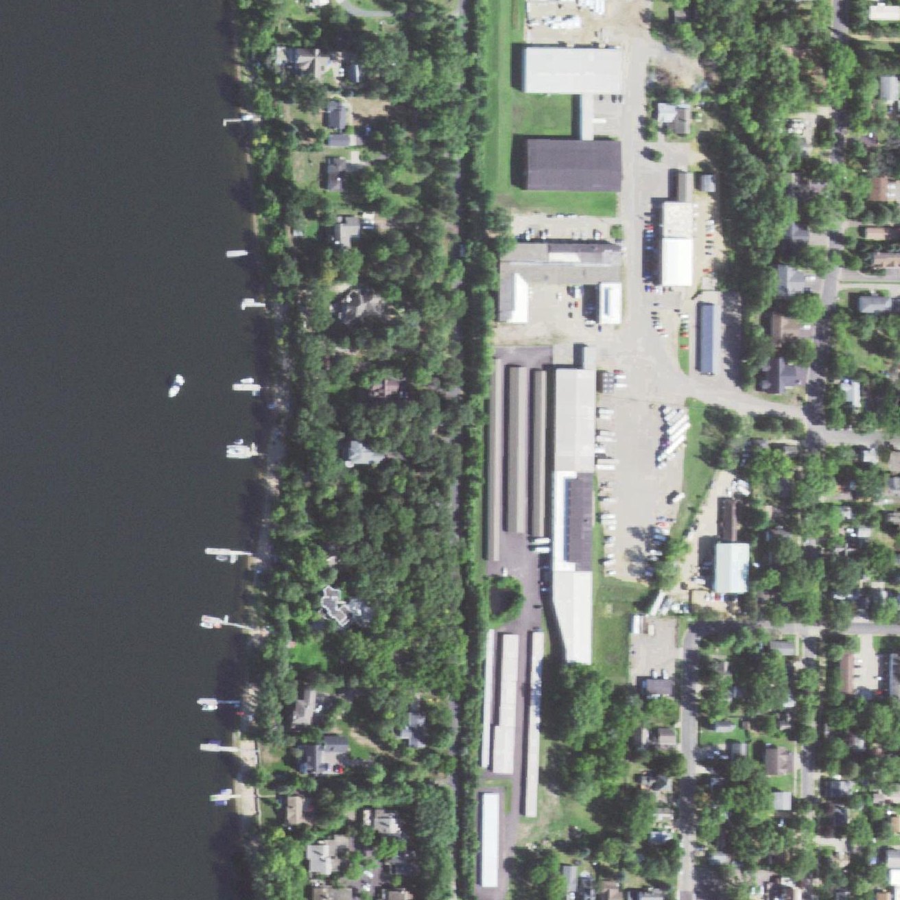 Aerial map of Brown's Beach