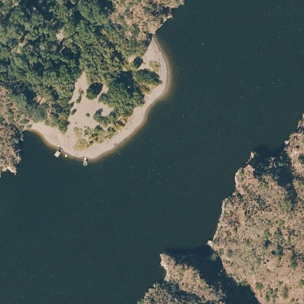 Aerial map of Buckhorn Beach