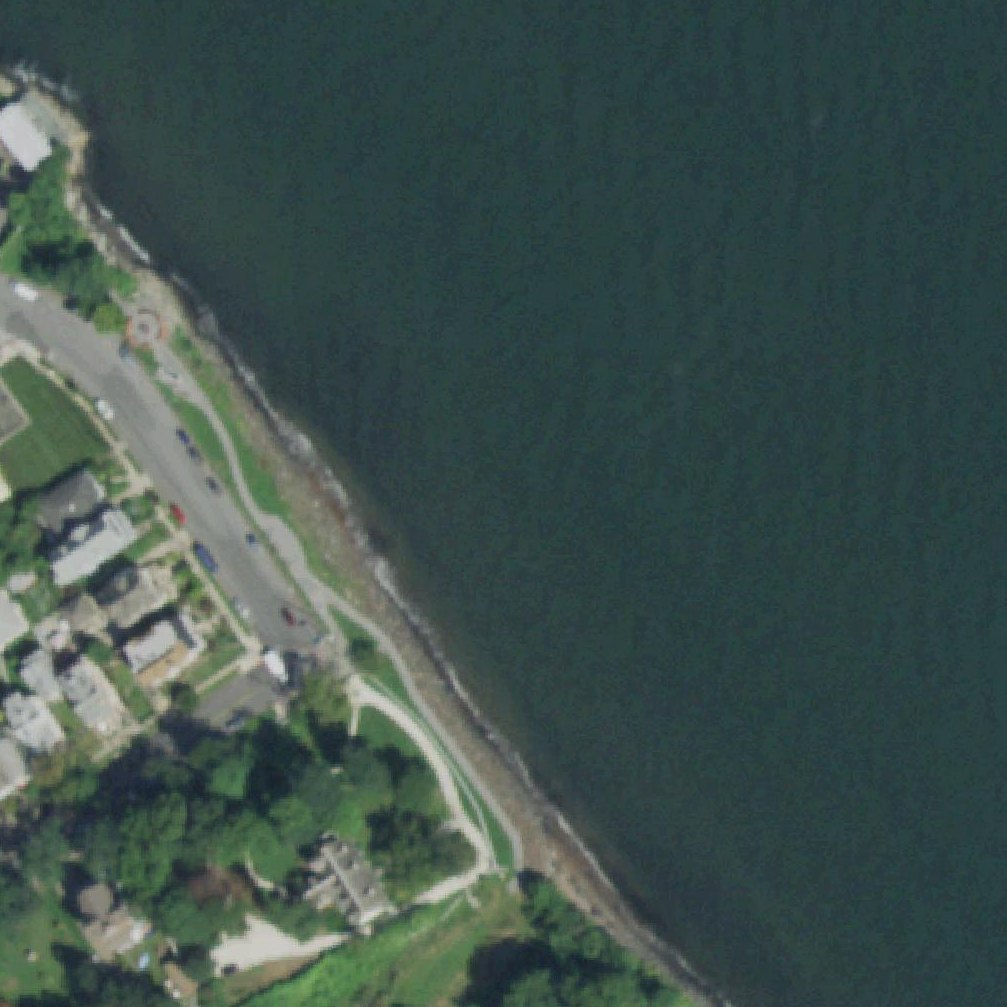 Aerial map of Buono Beach