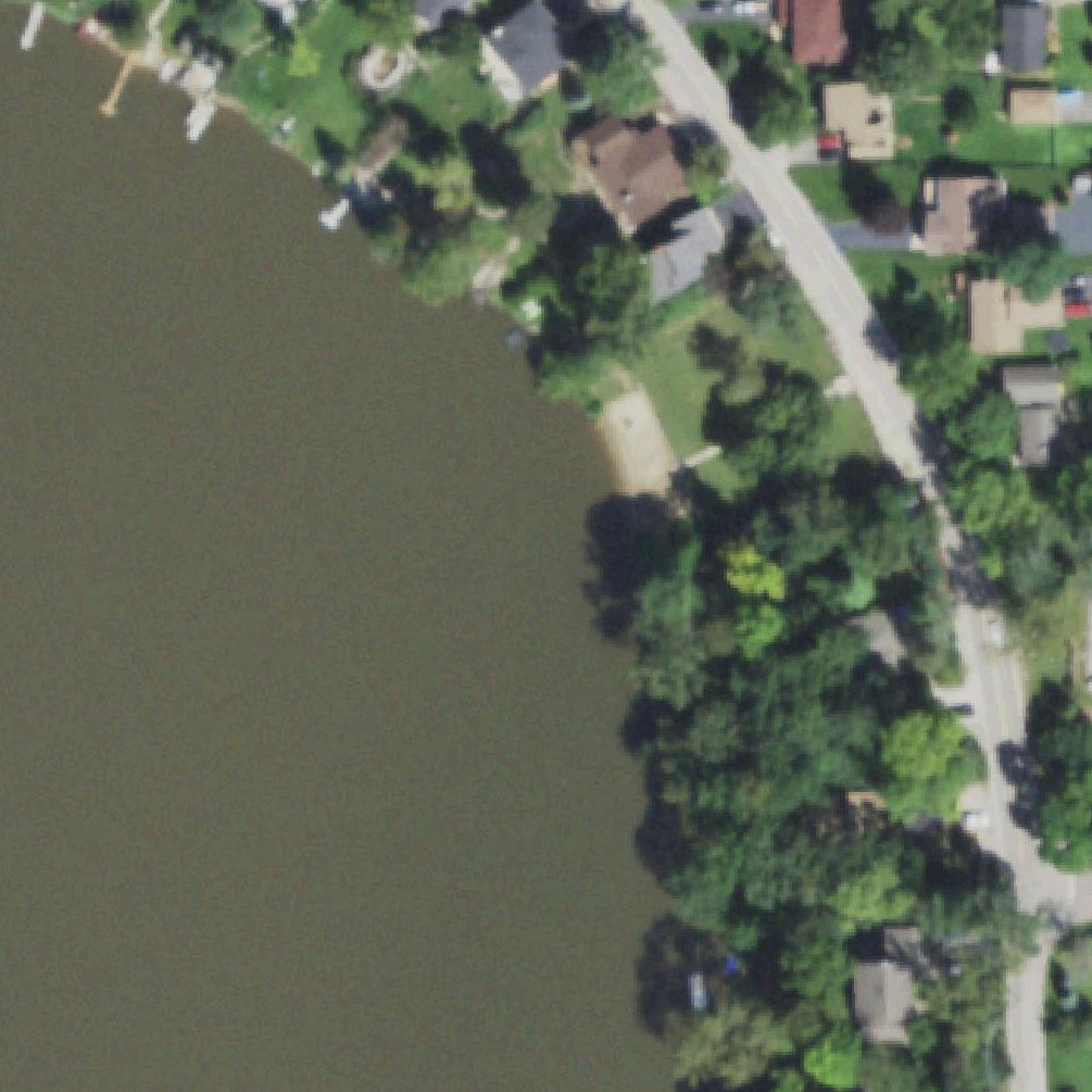 Aerial map of Butch Hagele Beach