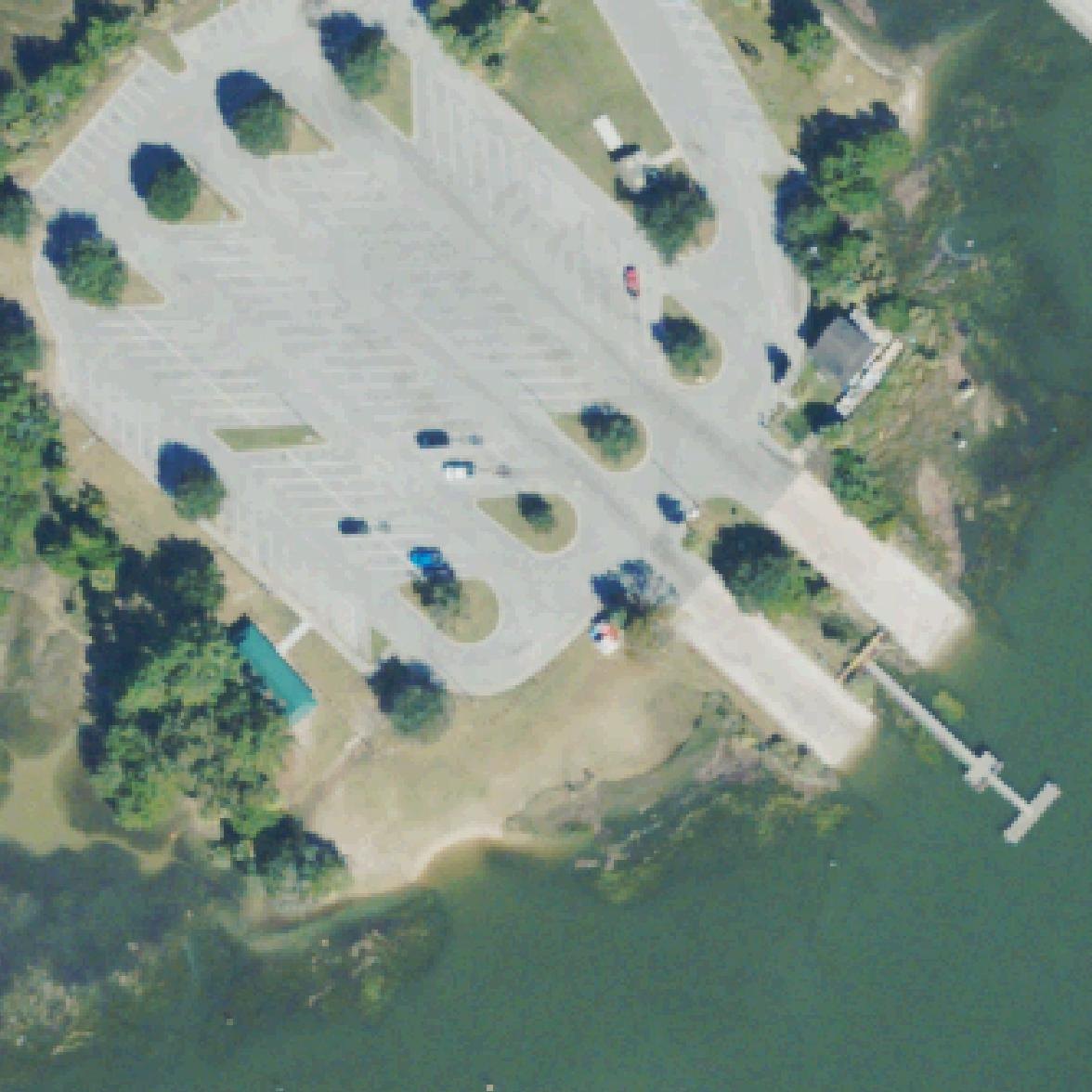 Aerial map of Butterbean Beach