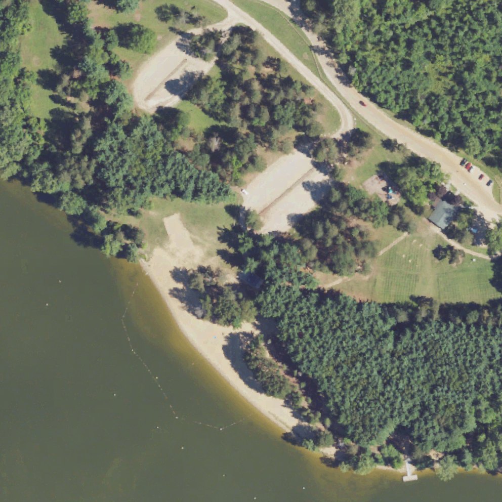 Aerial map of Buttercup Beach