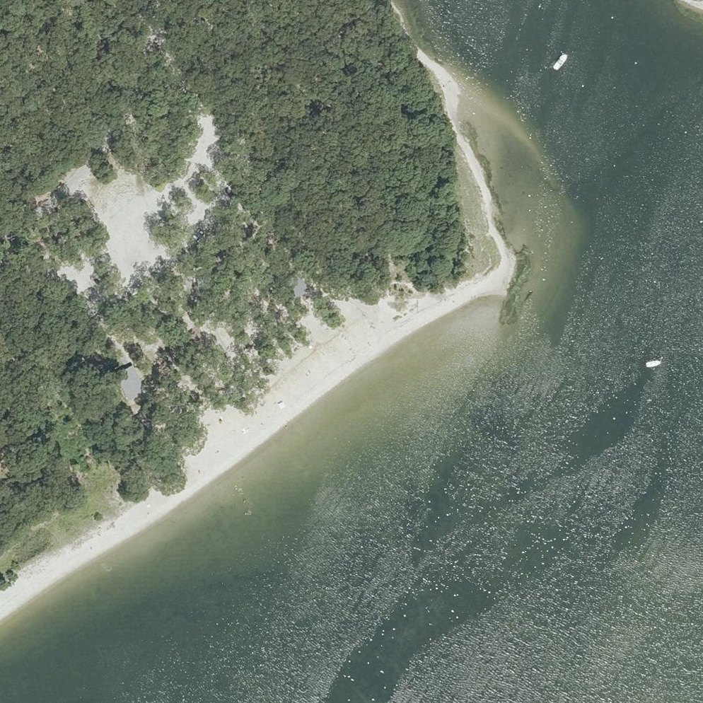 Aerial map of Buttonwood Beach