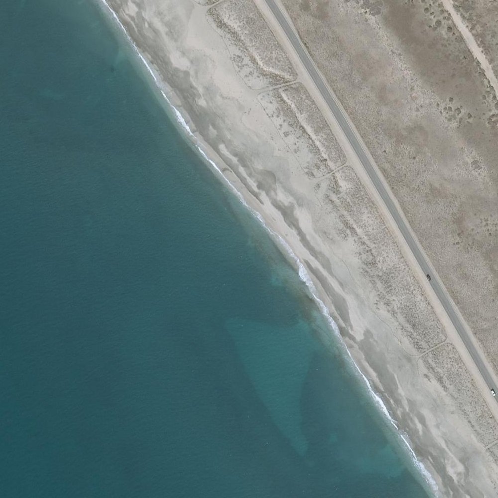 Aerial map of Cabo de Gata