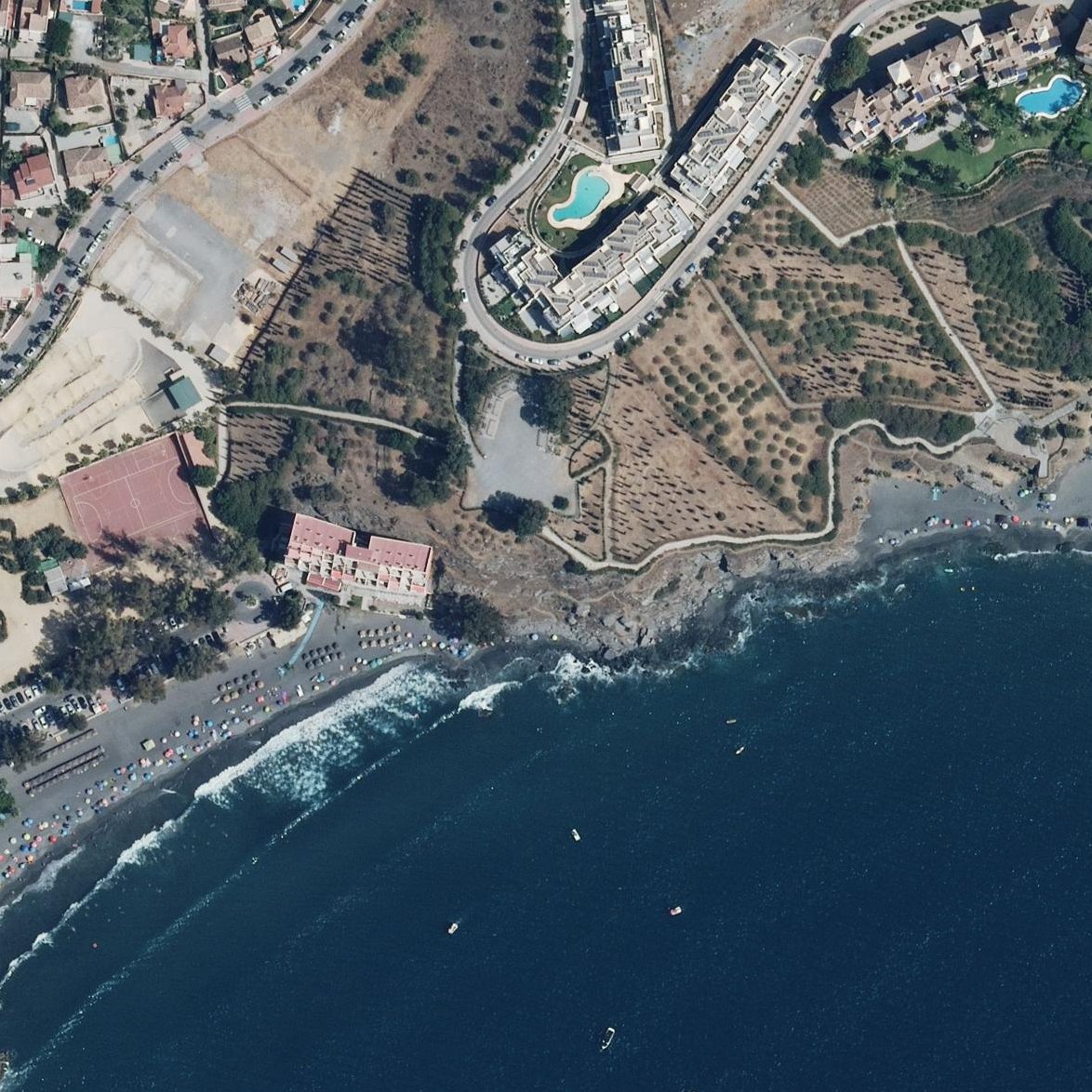 Aerial map of Cabria (playa)