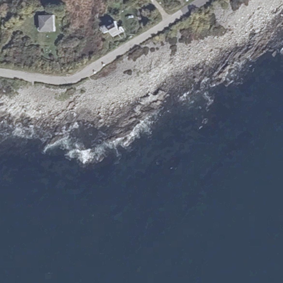 Aerial map of Cairn Beach