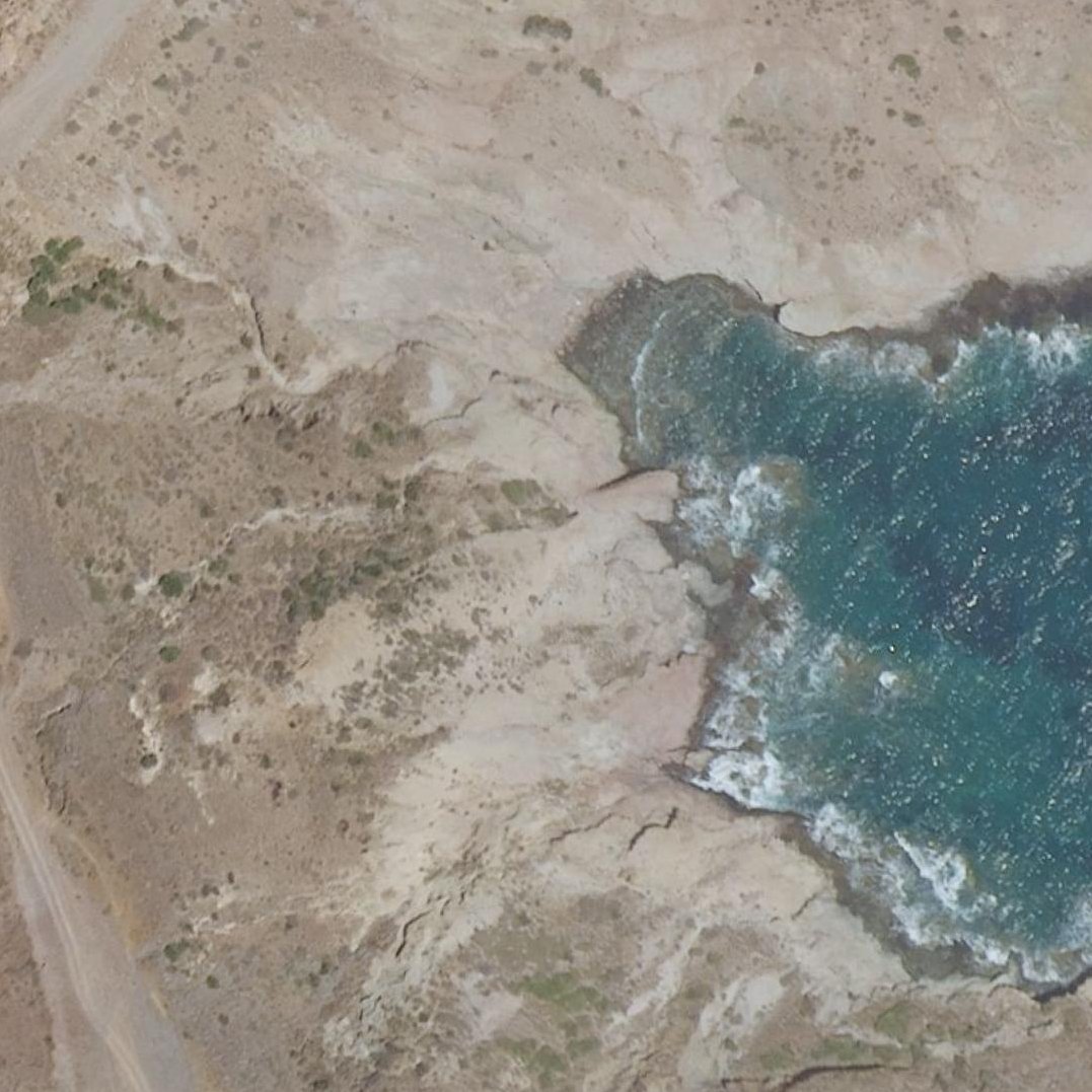 Aerial map of Cala Chica
