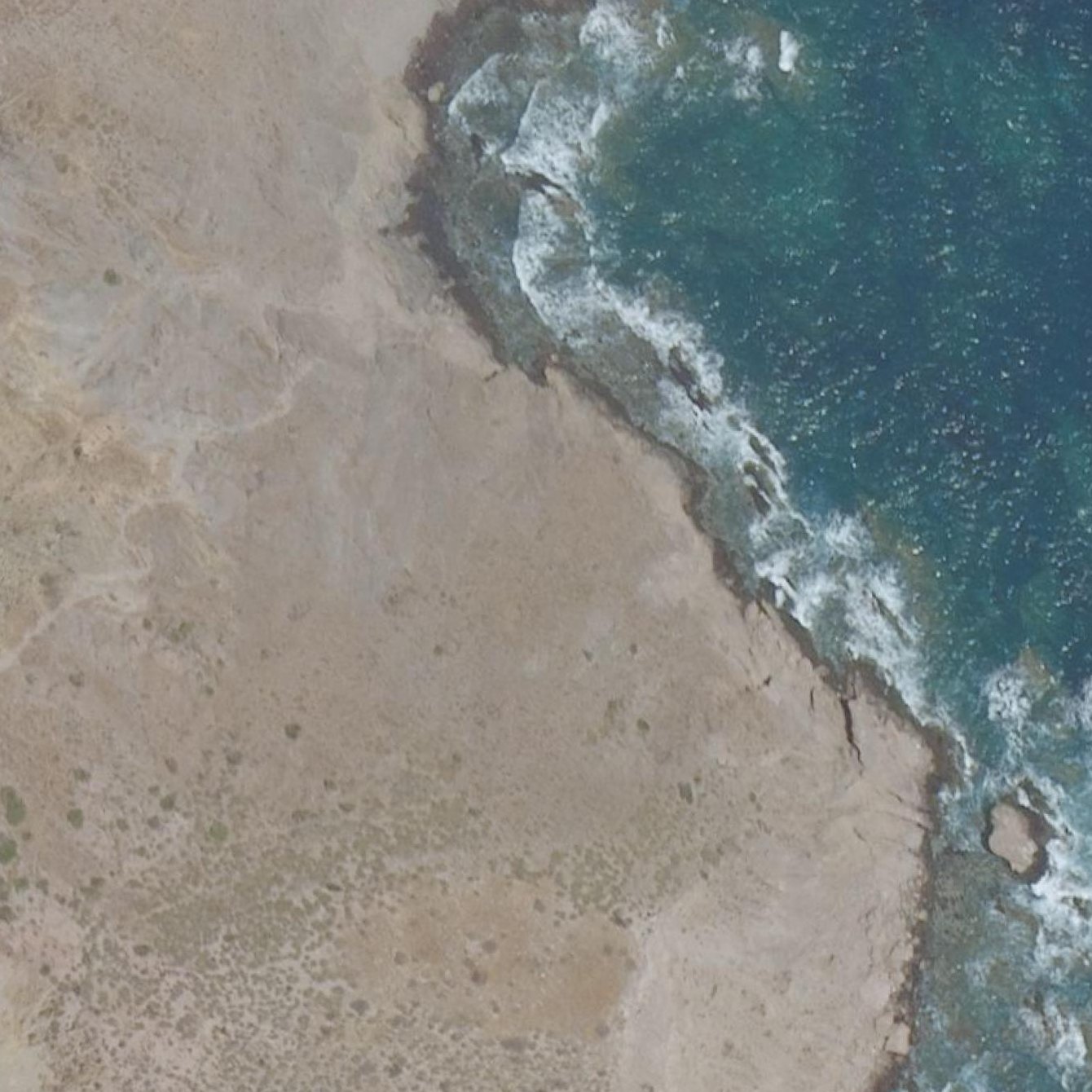 Aerial map of Cala Cortada