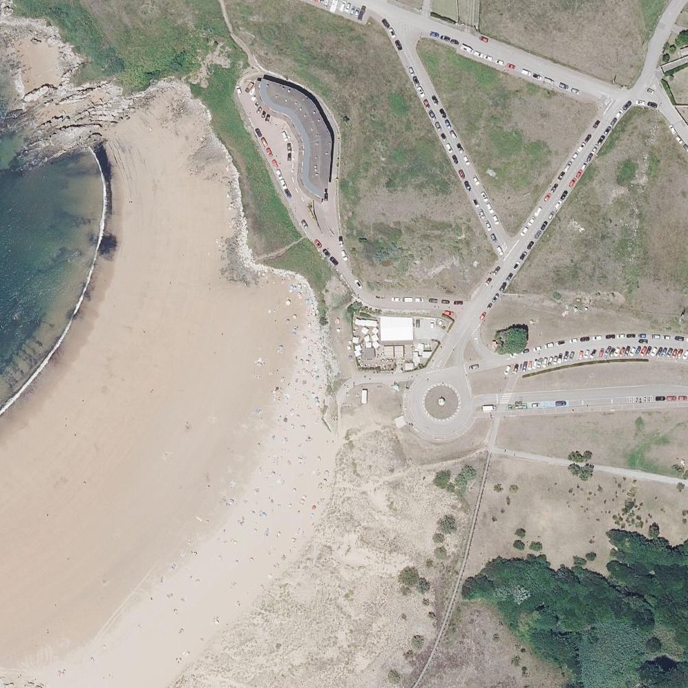 Aerial map of Cala De La Hippy