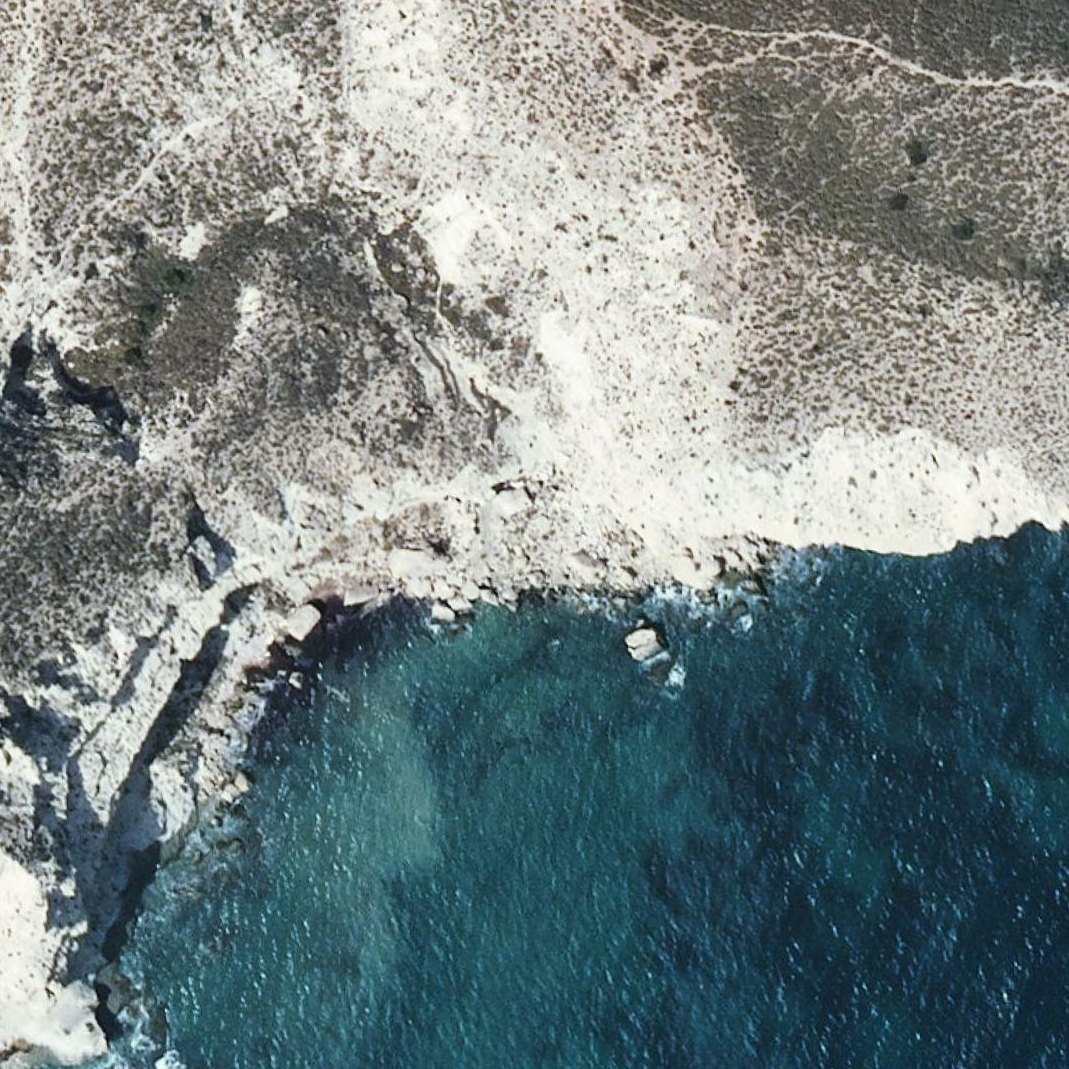 Aerial map of Cala del Sol