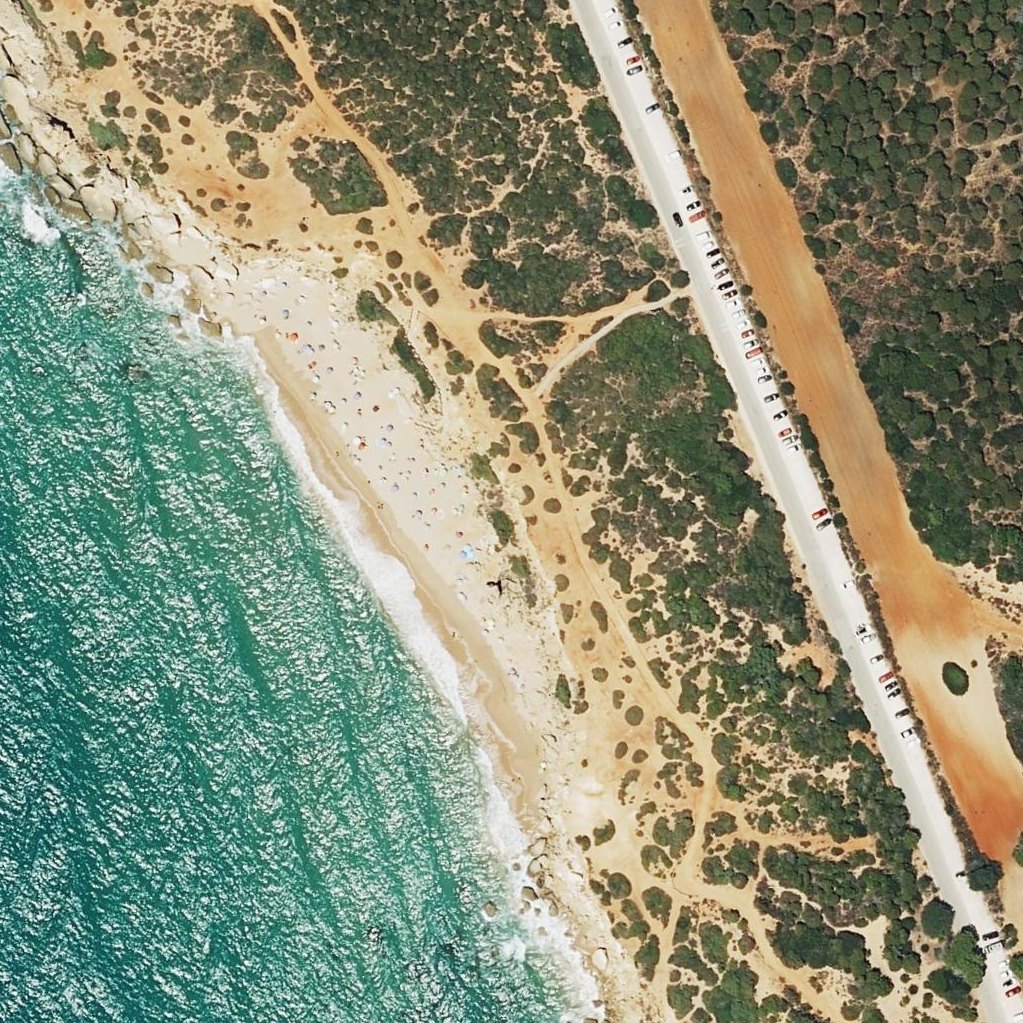 Aerial map of Cala Del Tío Juan Medina