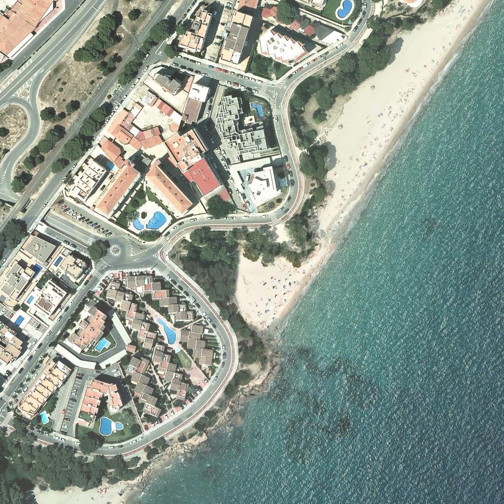 Aerial map of Cala Dels Vienesos