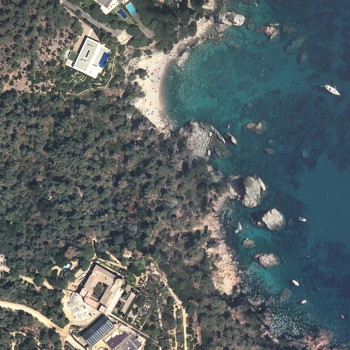 Aerial map of Cala El Golfet