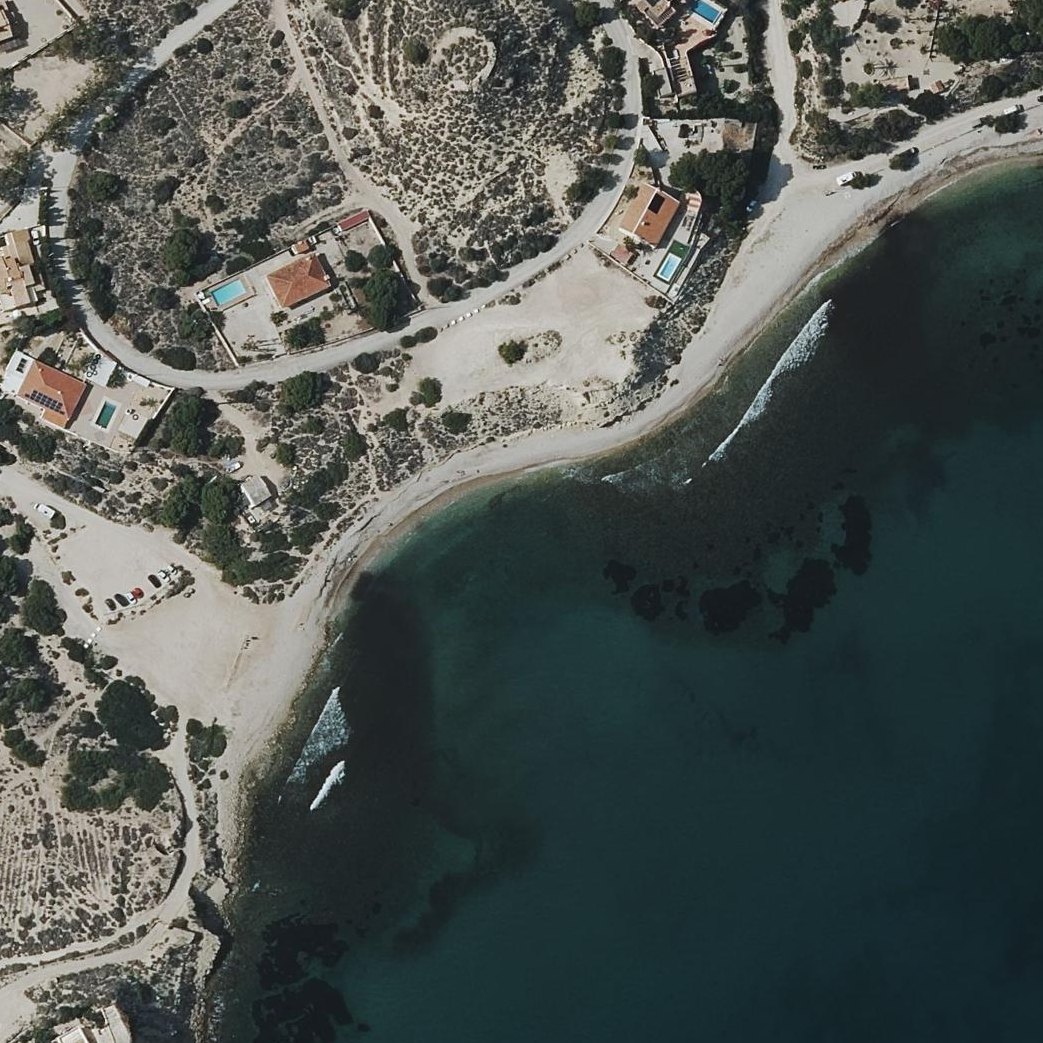 Aerial map of Cala El Xarco