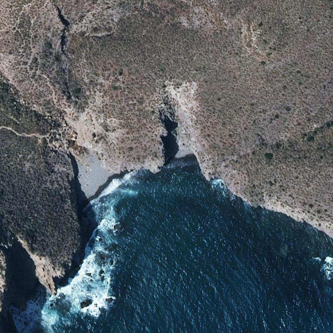 Aerial map of Cala Los Mendrugos