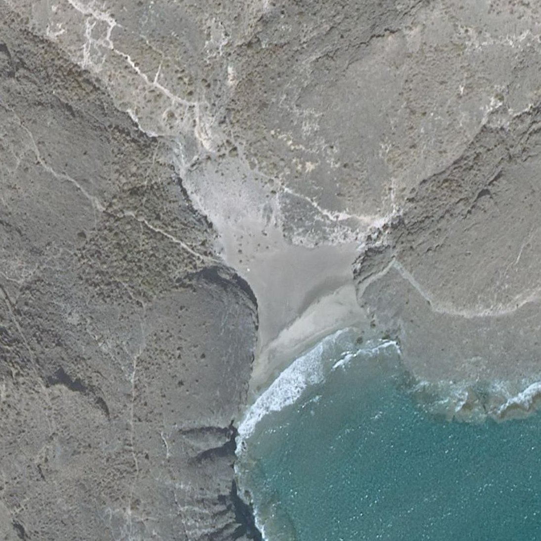 Aerial map of Cala Príncipe