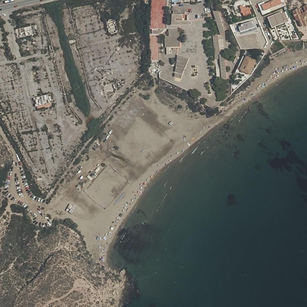 Aerial map of Calarreona