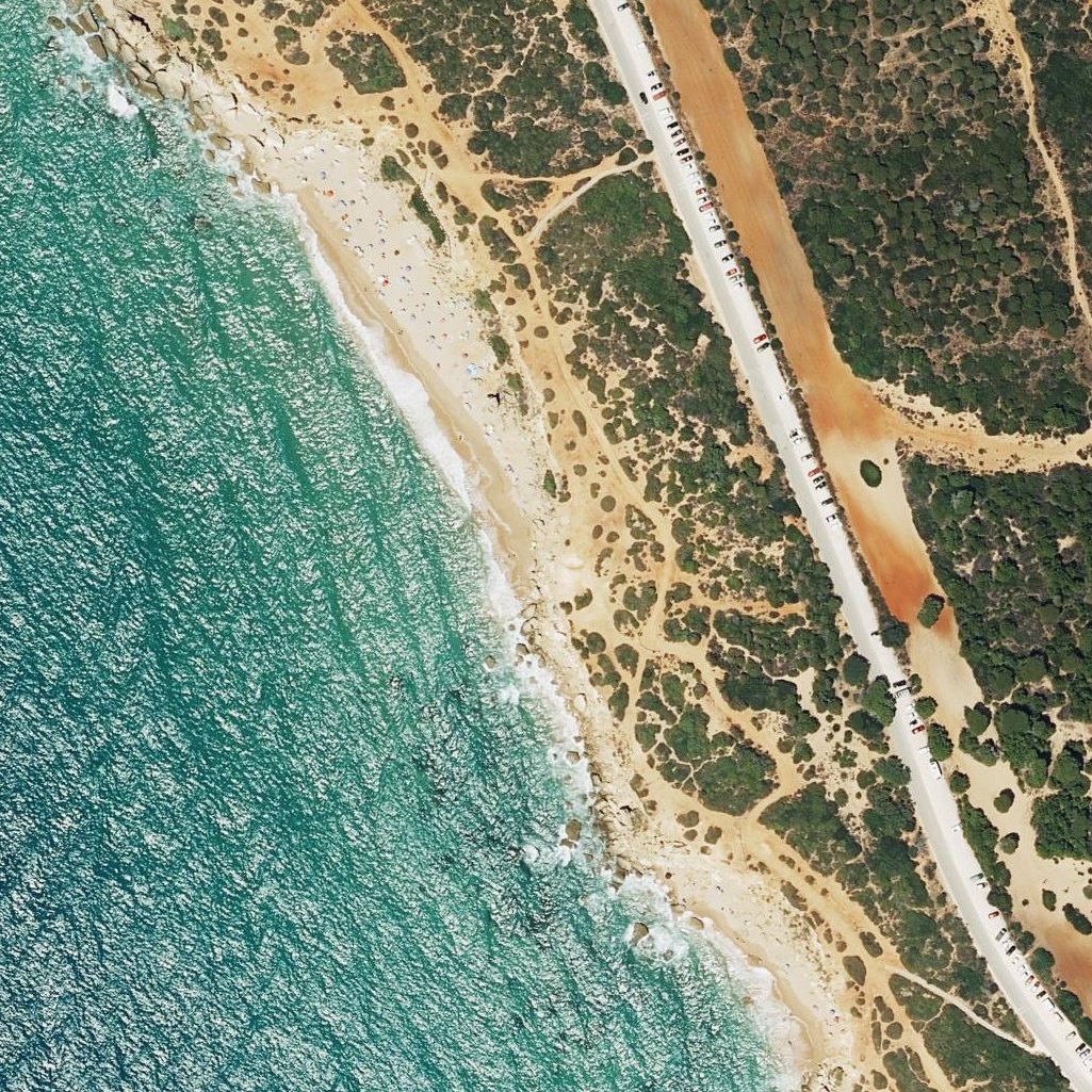 Aerial map of Calas de Conil