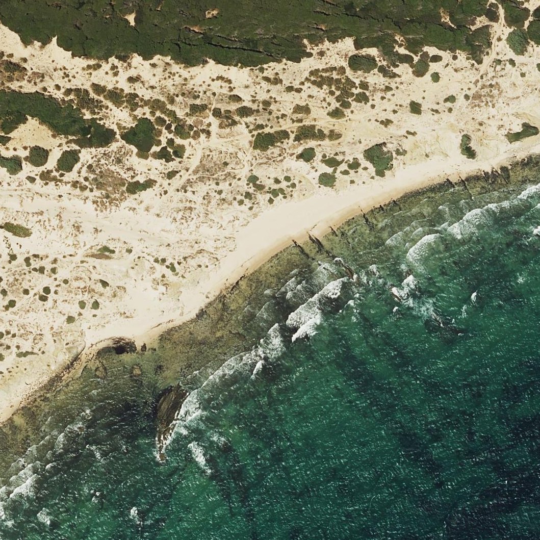 Aerial map of Calas de Punta Paloma