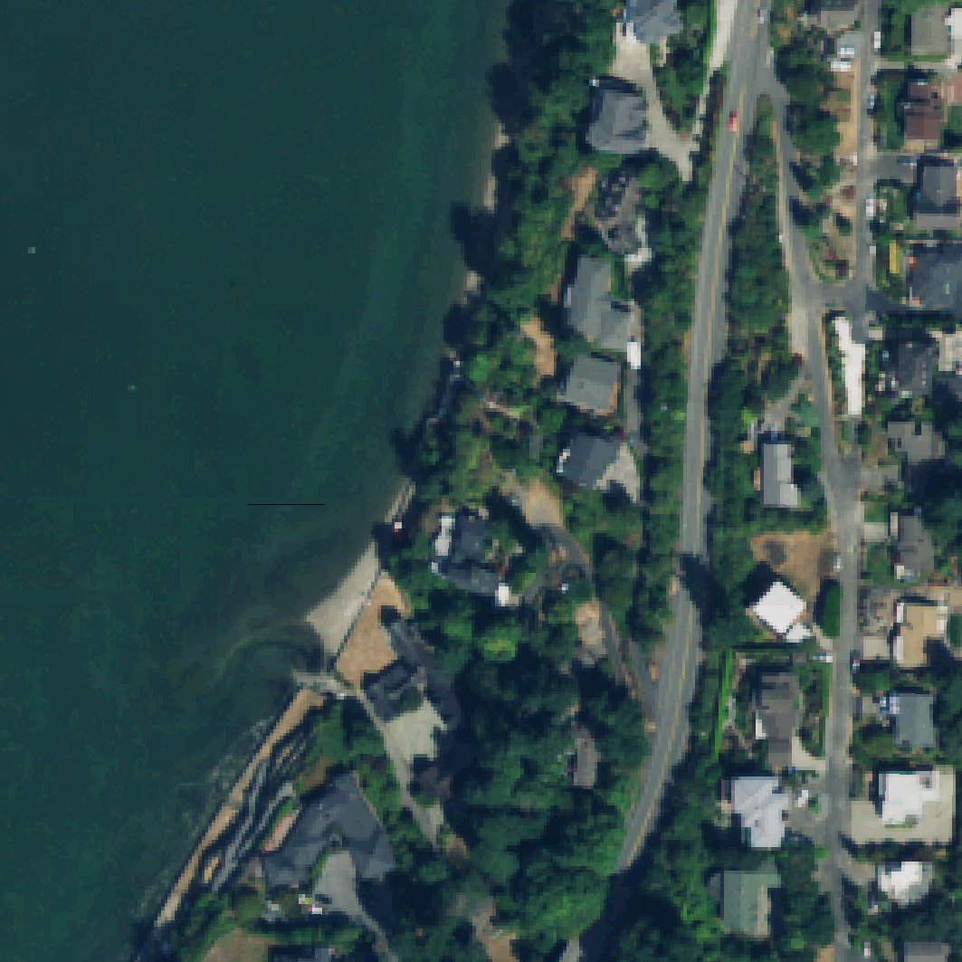 Aerial map of Caledonia Beach