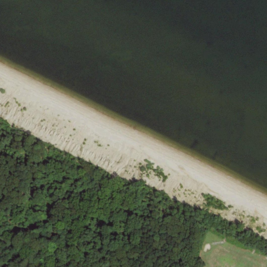 Aerial map of Callahans Beach