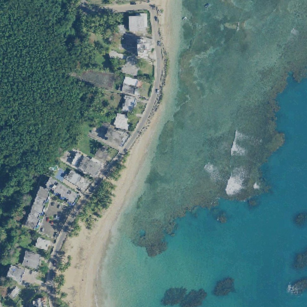 Aerial map of Calle Beach Blvd