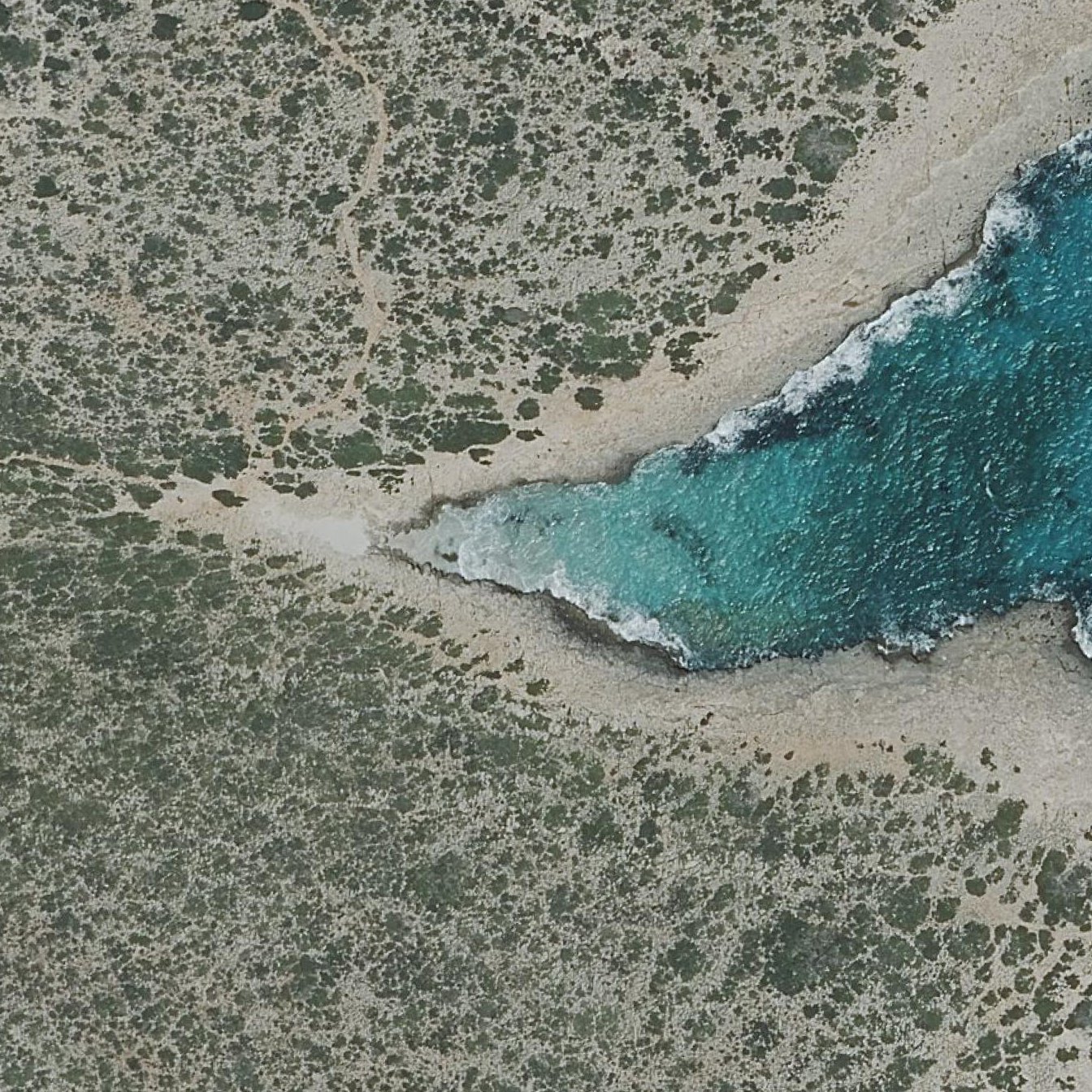 Aerial map of Caló des Serral