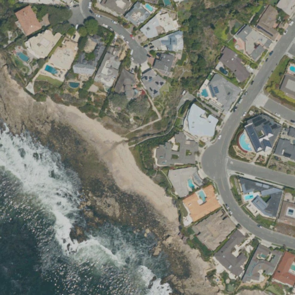 Aerial map of Cameo Shores Beach