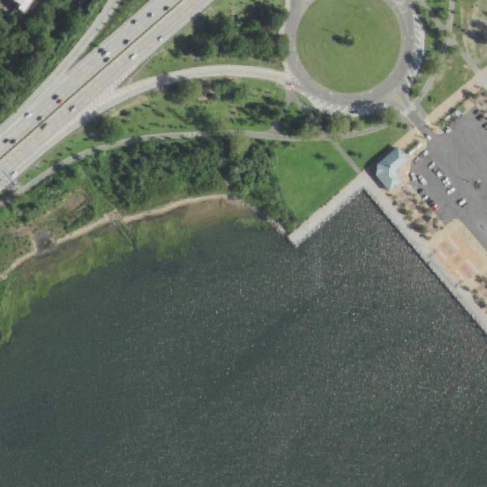 Aerial map of Canarsie Beach