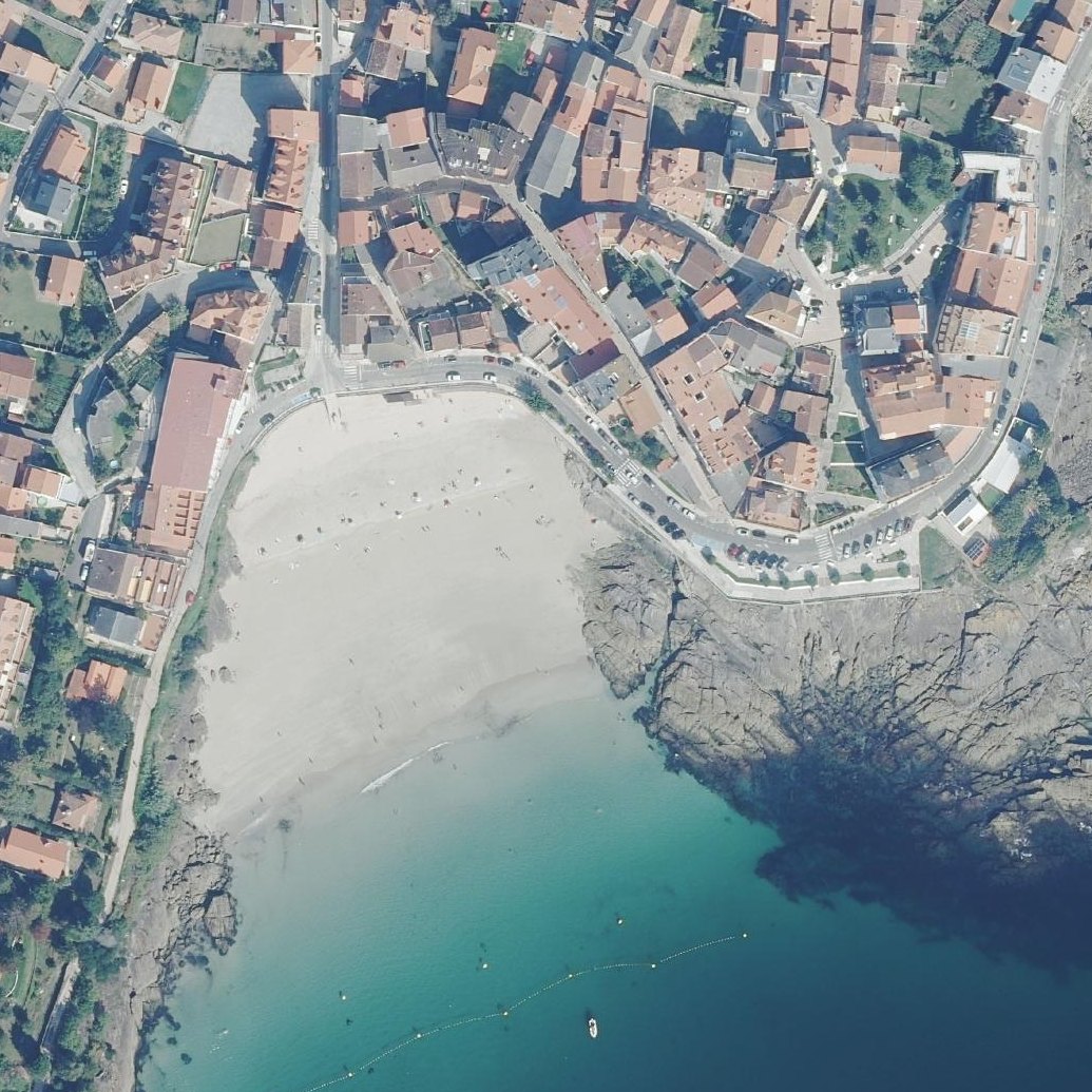 Aerial map of Caneliñas