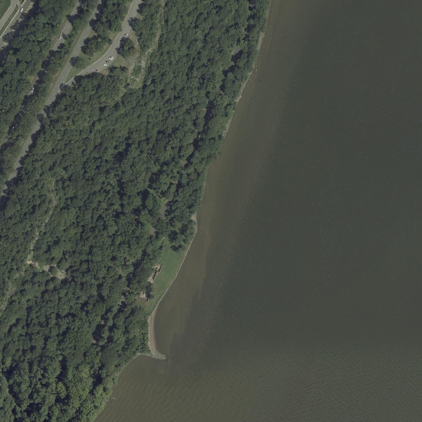Aerial map of Canoe Beach