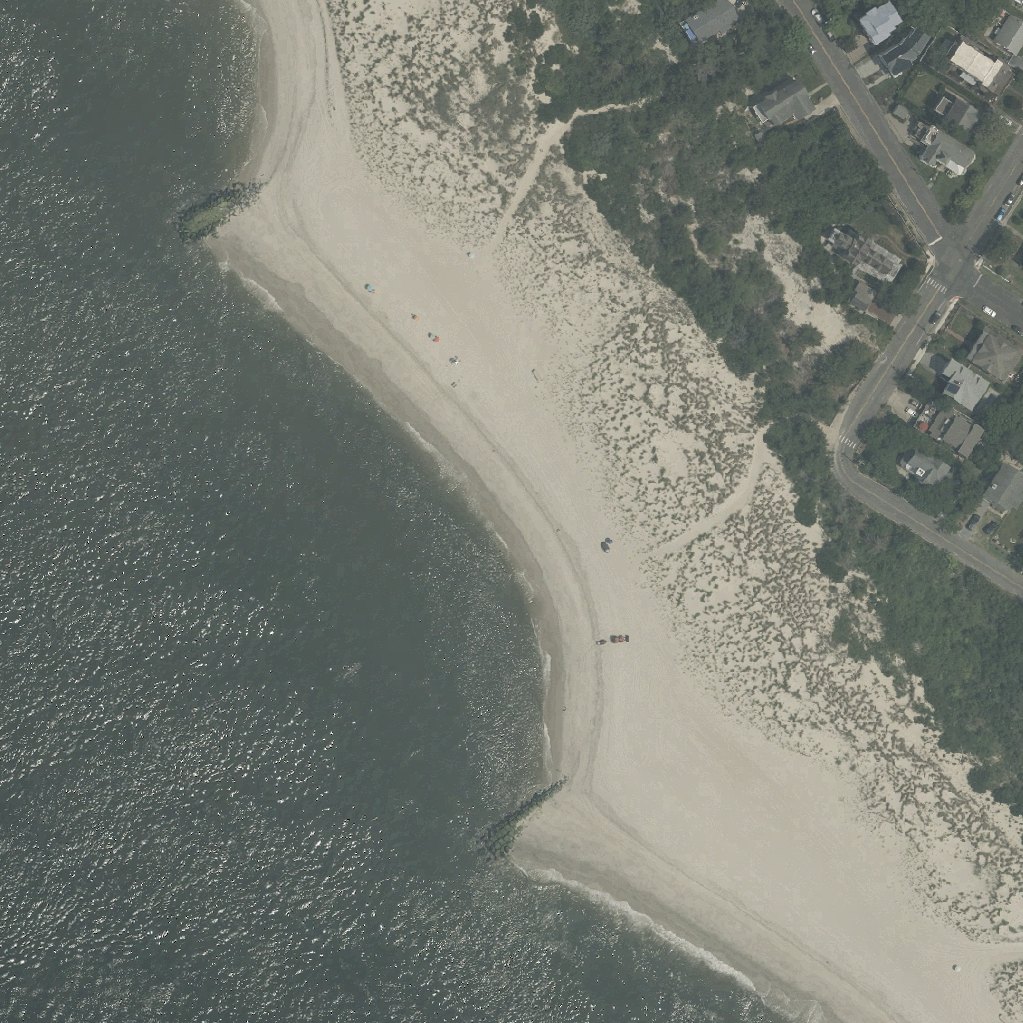 Aerial map of Cape Avenue Beach