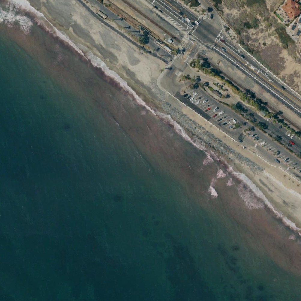 Aerial map of Capistrano Beach Park