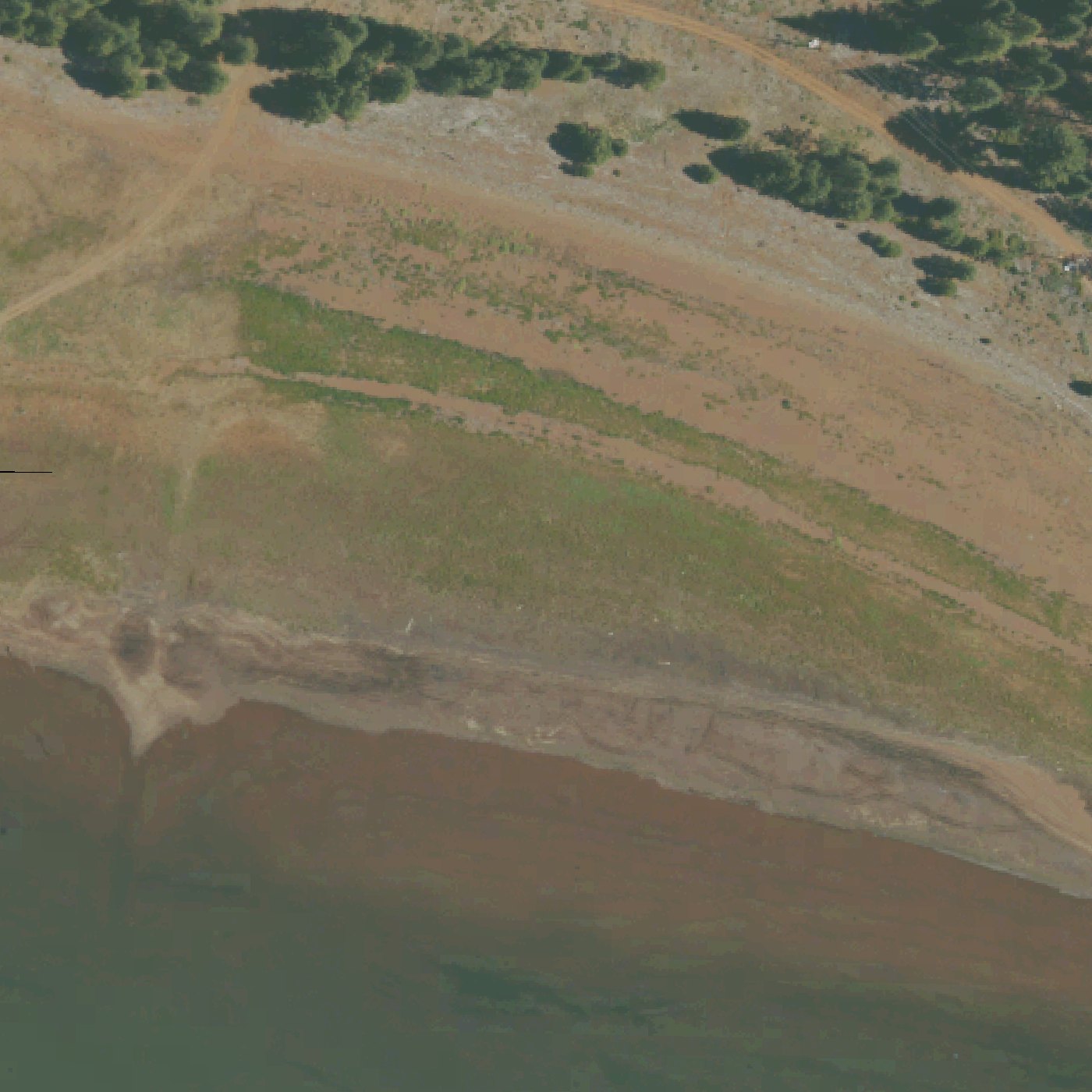 Aerial map of Catfish Beach