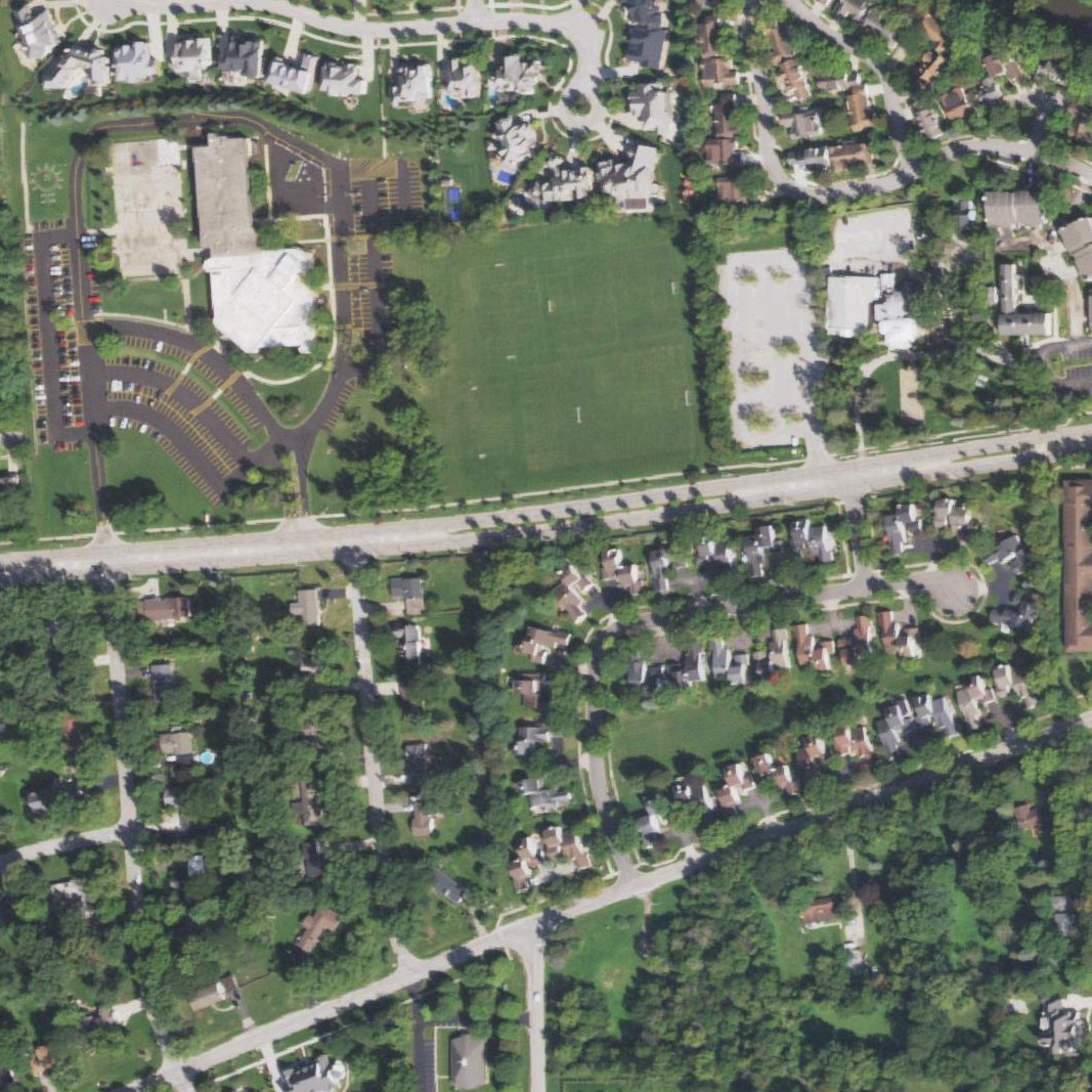 Aerial map of Centennial Beach